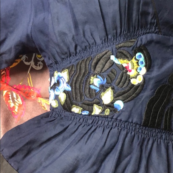 Lithe multicolored blouse - Picture 3 of 5